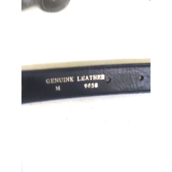 Women\'s Belt Lot Of 5 Various Sizes Braided Leather Black Brown main image 13